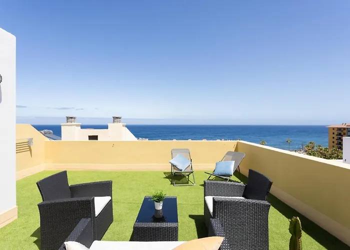 Home2book Attic Terrace Charming Ocean View Apartment Candelaria